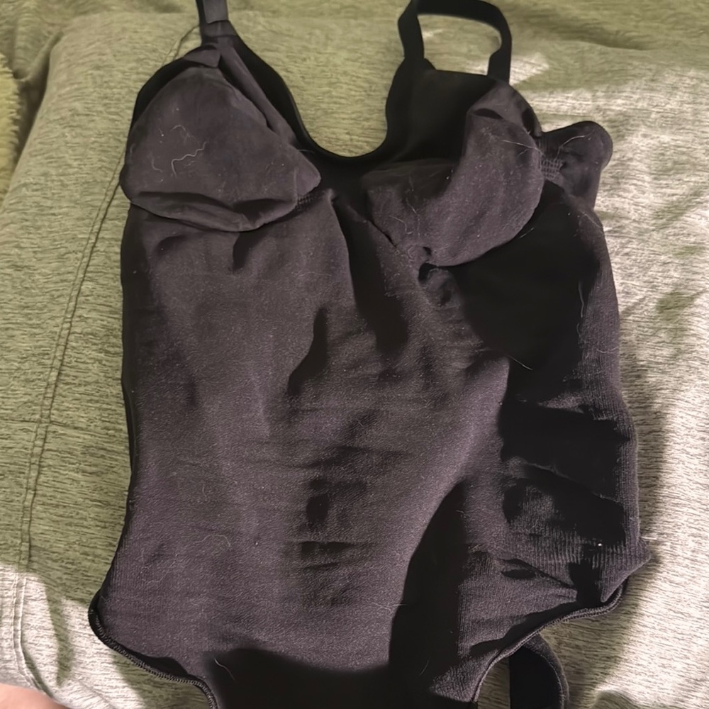 Kids Black One Piece Swimsuit